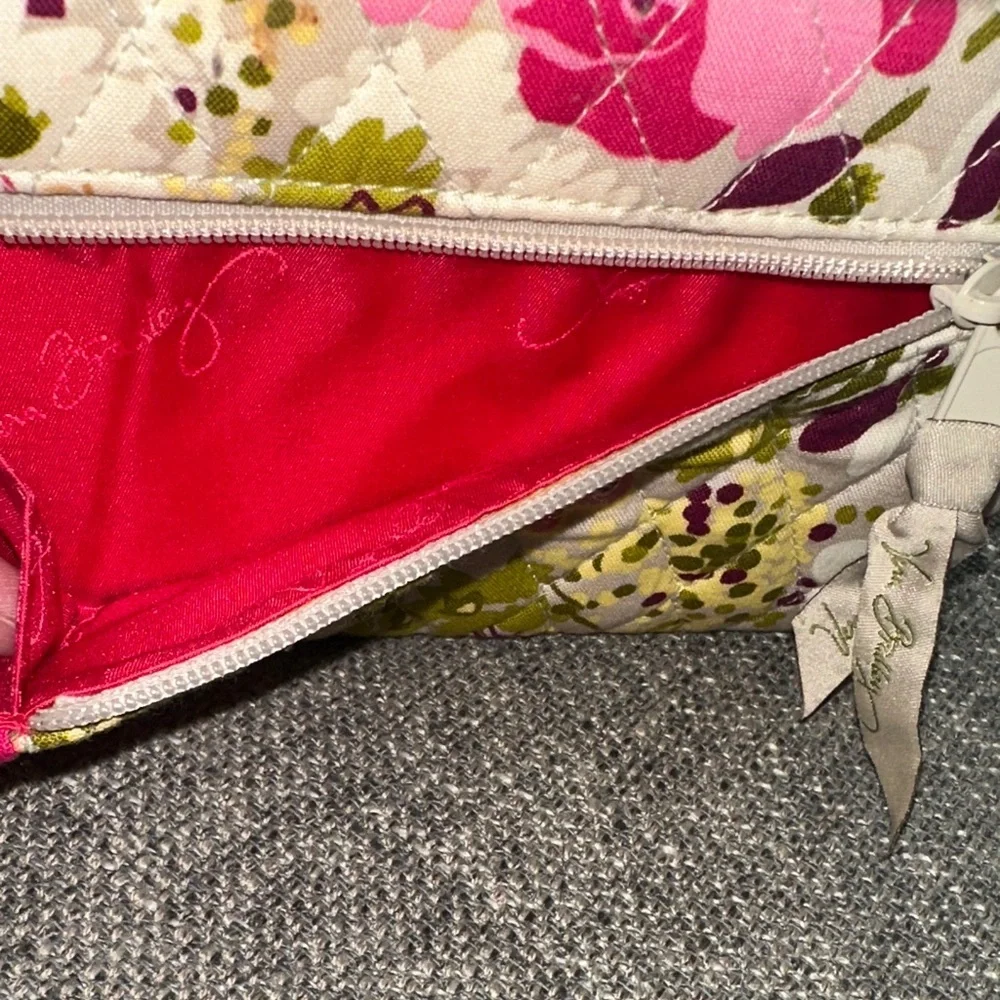 Vera Bradley Make Me Blush Pattern Opera Wallet Style Clutch Designer NWOT